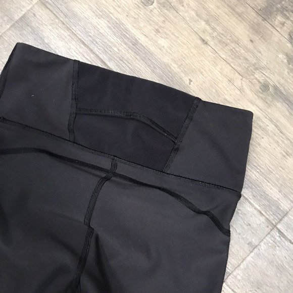 Athleta Sculptek Stealth TruCool Women's Size XS Leggings Color Block Perforated - Picture 10 of 10